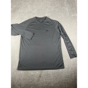 AFTCO Shirt XX-Large Gray AFTECH Performance Fishing Wicking Stretch Long Sleeve